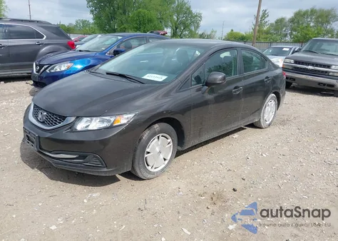 2013 Honda Civic Hf из США, поврежденный, VIN 2HGFB2F69DH532331